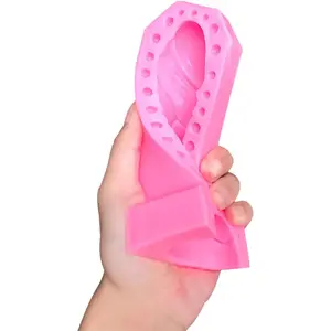 Large Size Silicone Mould for Chocolate Jelly Cake and Candle, Fun for Men's Party