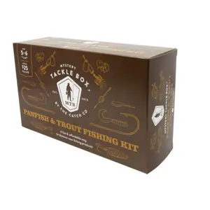 Mystery Tackle Box Regular Panfish & Trout Fishing Lure Kit Freshwater, 1-Count