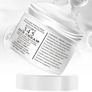 Daily Facial Moisturizer Cream, Deep Hydration & Firming, Smooths Skin Texture, Suitable All Skin Types, Strong Moisture Retention, Niacinamide, Hyaluronic Acid