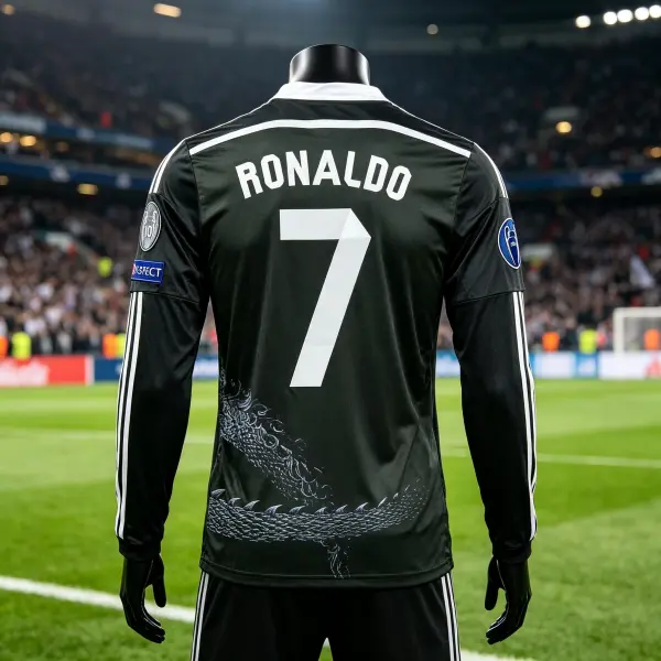 1415 Away Long Sleeve  Soccer Jersey