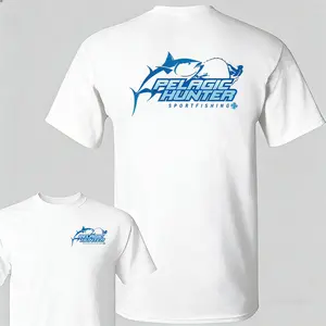 [Graphic T-Shirt] 100% Cotton - Pelagic T-Shirt, fishing shirts,Offshore & Spearfishing Angler Graphic Tee, Soft Cotton Blend Shirt for Marine Enthusiasts, Marine Life Apparel For Men Women
