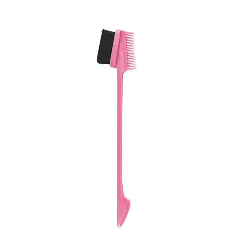 [Not For Sale] Unisex Newborn Plastic Essential Brush & Hair Comb Set - 1 Edge Control Brush, Soft Bristle, Gentle Baby Hairstyling Tool for Parents to Manage Hair Edges