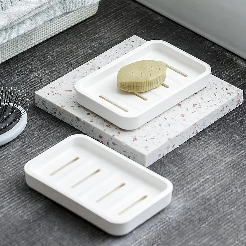 Double Layer Soap Drain Storage Box, 1 Count Creative Soap Holder, Bathroom Organizer, Soap Bar Storage Rack for Bathroom, Soap Dish, Bathroom Accessories, Bathroom Organization, Bathroom Supplies