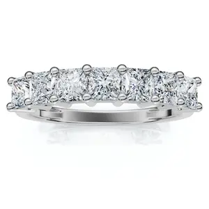 1ct Princess Cut Diamond Wedding Anniversary Ring