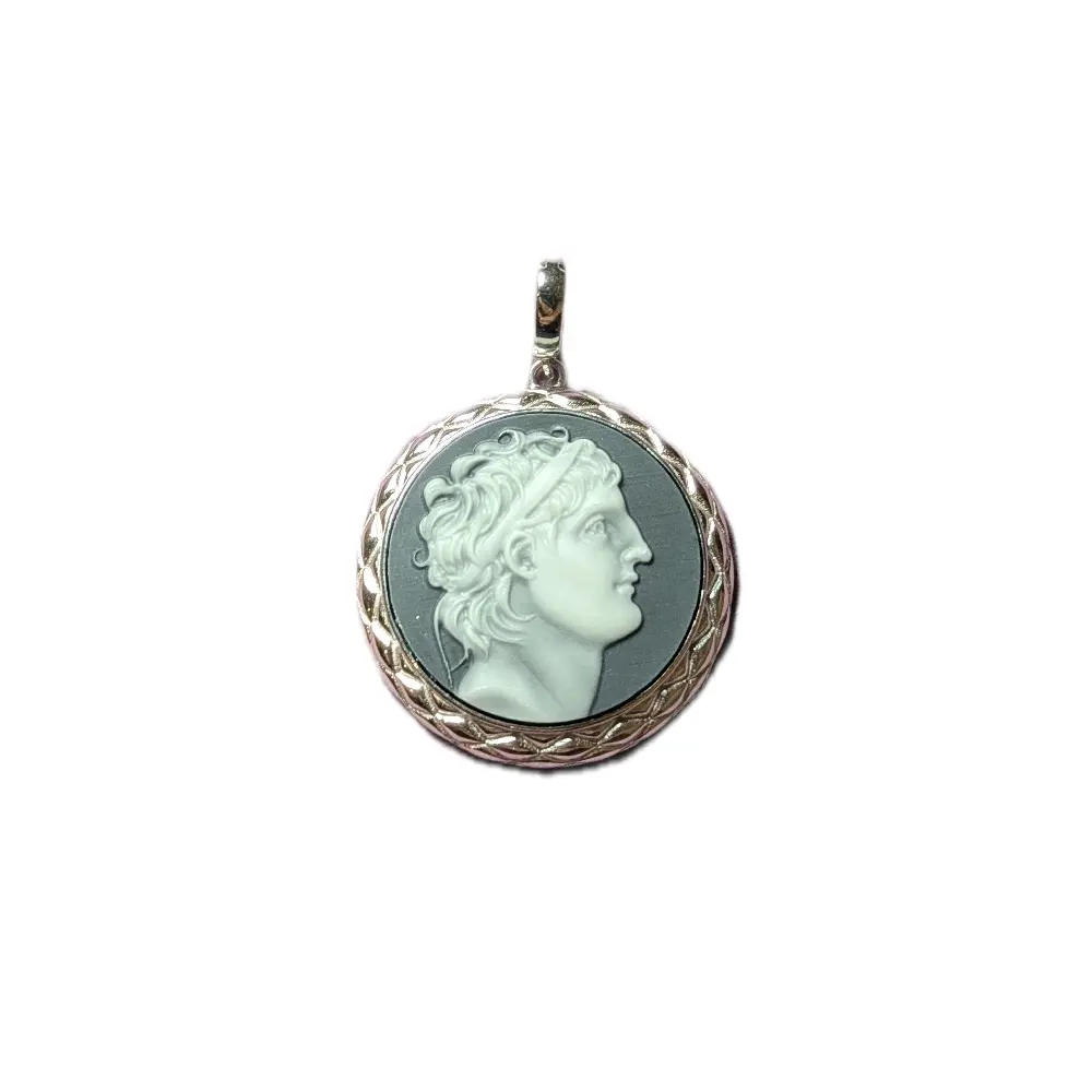 Apollo Black Agate Silver