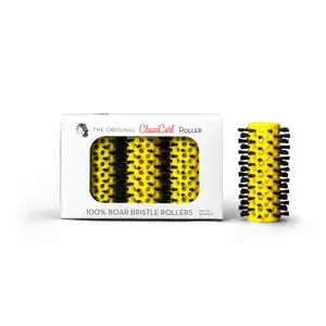 The Original ClassiCurl Roller 2.0" Yellow Qty 3