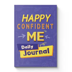 Happy Confident Me – Daily Journal for Kids | Guided Prompts to Build Emotional Awareness, Gratitude, Confidence, Positive Thinking, Mindfulness & Healthy Daily Habits Office Stationery Supplies