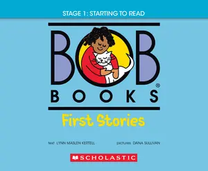 USED-Bob Books - First Stories Hardcover Collection of 12 Stories Decodable Phonics Stories, Ages 4 and Up, Kindergarten (Stage 1: Starting to Read) by Kertell, Lynn Maslen (Library Binding)