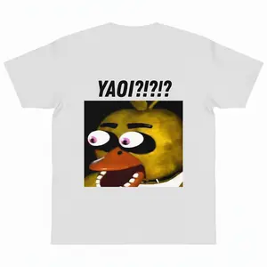 YAOI?!?!Five Nights at Freddy's Tee Horror Game Retro Unisex Clothing I Got Molested At Freddy Fazbear's In 1987 And All I Got Was This Lousy Shirt Top Trending
