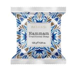 Farmasi Hammam Traditional Soap 125g 4.41oz Authentic Moroccan Bathing Bar for Gentle Cleansing Classic Soap with Soothing Formula