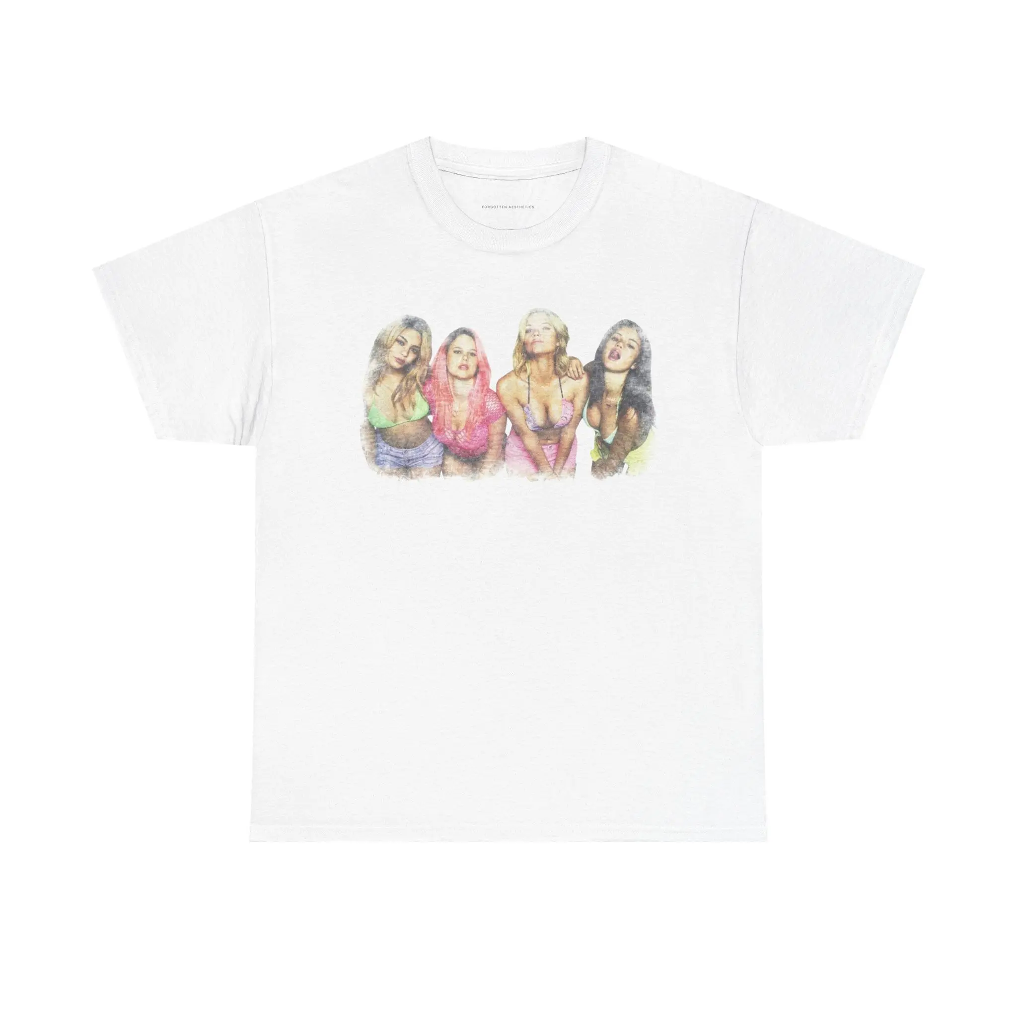 Spring Breakers 2012 Film T-Shirt Unisex Crew Neck Short Sleeve Tee, Classic Regular Fit Casual Basic Daily T-Shirt