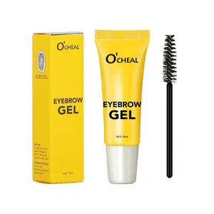 Wild Eyebrow Gel, Natural Setting Transparent Colorless Soft Jelly Shaping Brow Wax, Brow Styling Gel with Long-Lasting Hold and Easy Application, Brow Definer