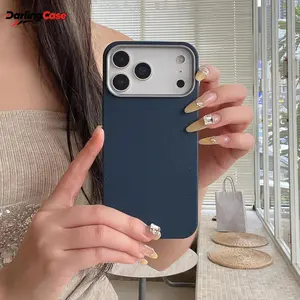 DarlingCase Leather Texture iPhone 17 Pro Max Case . Slim Shockproof Cover with Comfortable Grip – Looks Clean, Feels Right (Fits iPhone 11–17 Pro Max Plus)