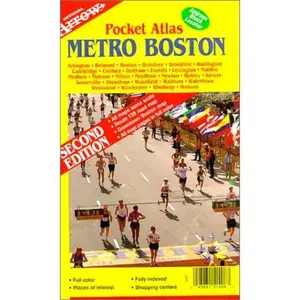USED-Metro Boston: Pocket Atlas by Inc. Arrow Map (Paperback)
