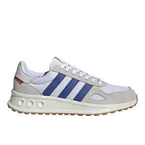 adidas Mens Run 84 Lace Up Sneakers Shoes Casual - White