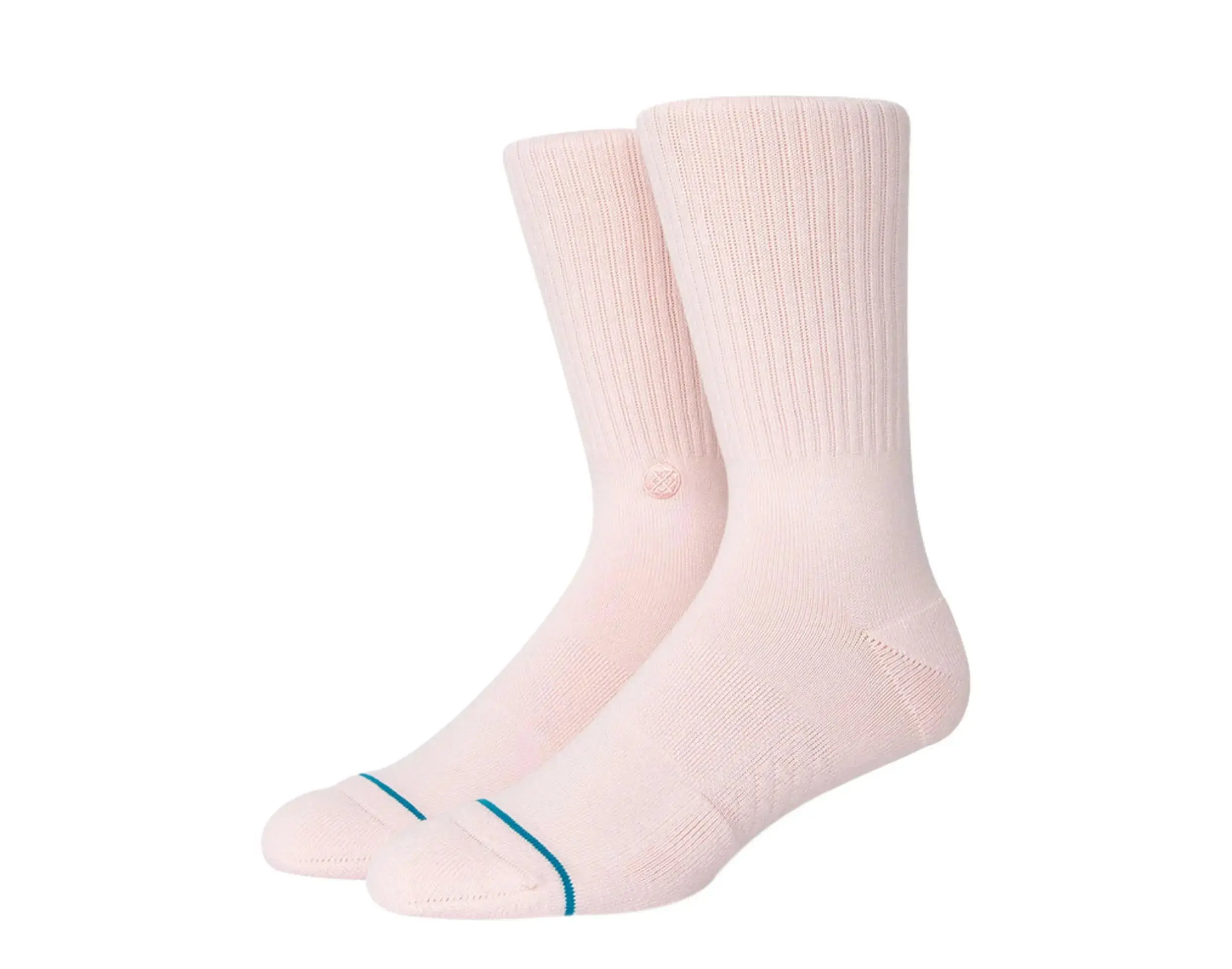 Stance Icon Classic Crew Socks in Pink | Men's
