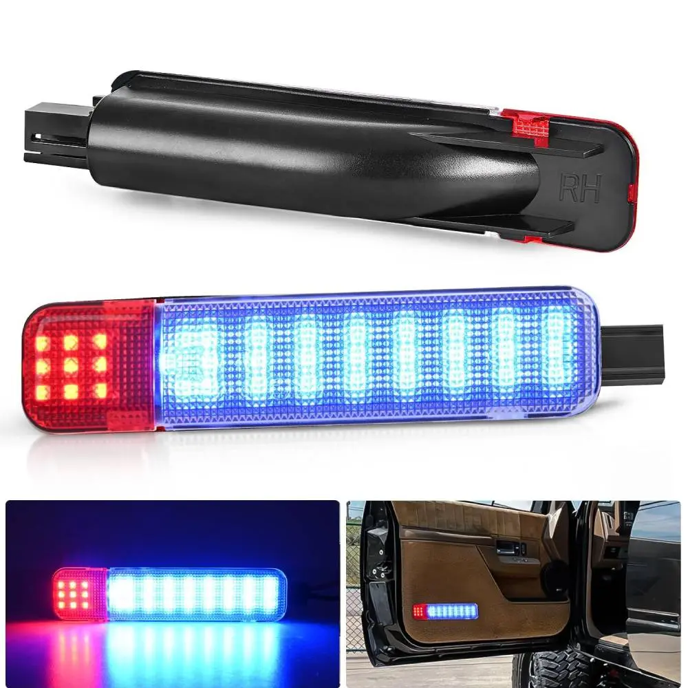 for Chevy GMC 1995-2007 Red/Blue