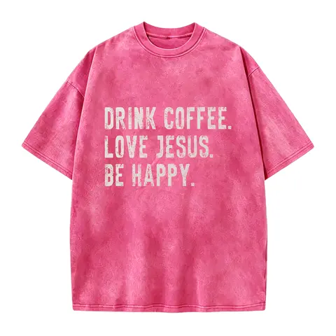 Christian Shirt, Jesus and Coffee  Shirt, Minimalist Jesus Apparel, Coffee Lover Tshirt, Funny Coffee Trendy Christian Gift