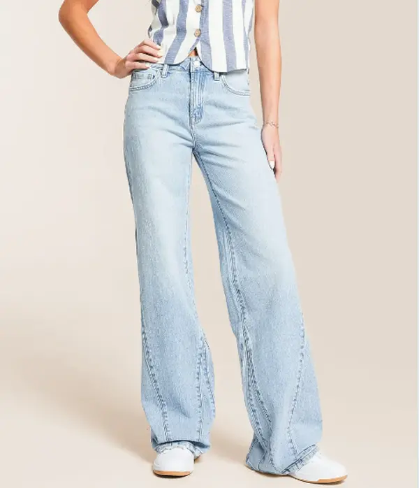 Olivia High Rise Wide Leg Stretch Jean