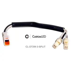 Ducati OEM Turn Signal Y-Splitter Connectors, 2-Wire (pair), Type 3