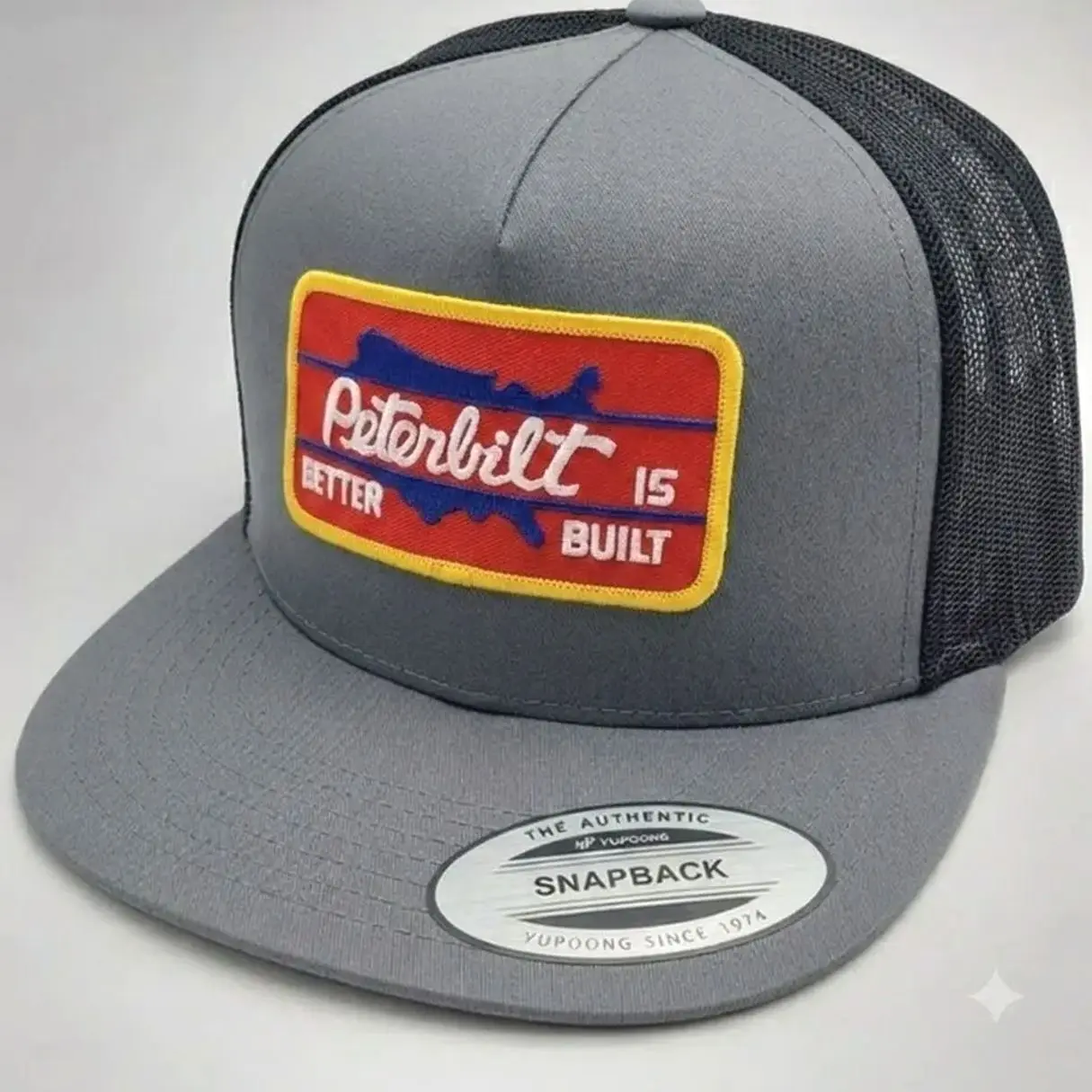 Peterbilt Better Built Embroidered Retro Hat Trucker Hat Many Colors Snapback Hat