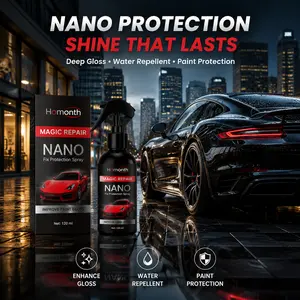 Nano Quick Ceramic Coating Pro for Automobiles Advanced Ceramic Technology Dust Proof Glass Effect Long Lasting Glossy Shine Car Paint Protection Spray