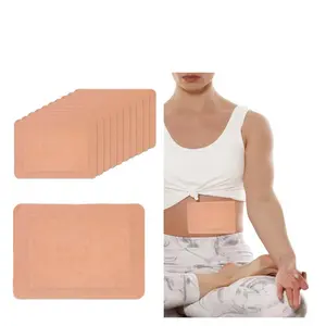 20pcs castor oil pack，Adhesive Castor Oil WrapOrganicCotton Castor Oil PacksHighlyAbsorbent 6.7"*5.1" Anti-Seepage