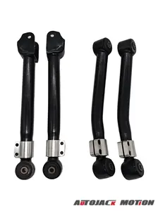 AUTOJACK Set of Adjustable Front Control Arms For Jeep Wrangler JK 2007-2018