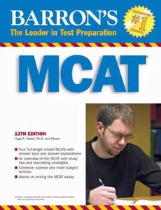 USED-Barron's MCAT: Medical College Admission Test by Hugo R. Seibel Ph.D. (Paperback)