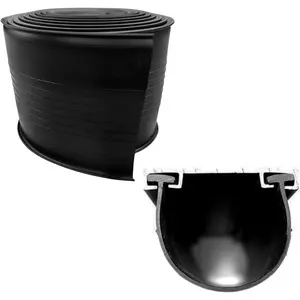 Garage Door Bottom Seal 20 Ft Heavy-Duty 5/16" T-End Rubber Weather Stripping 4 ¾" Wide Door Seal Strip Universal Fit for Garage Door Insulation Thresholds Weatherproofing
