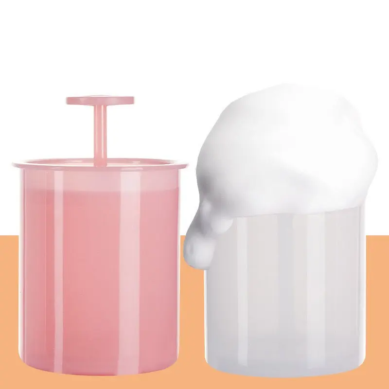 Facial Cleansing Foam Cup Bubble Maker, Facial Skin Care Kit, Includes Cleansing Foam Cup and Bubble Maker, Essential Beauty Tool, Facial Care Tools