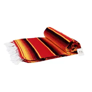 Isla Serape Red Fire blanket Isla Serape Red Fire blanket