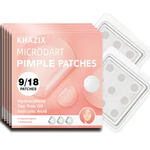 9pcs Micro Needle Patch Set, Alcohol-Free, Fragrance-Free, Suitable for Sensitive Oily Skin, Daily Makeup Base & Brightening Pores, Acne Patches