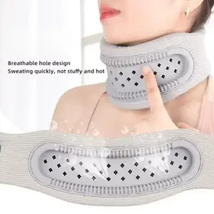Memory Foam Neck Brace for Sleep and Pain Relief Adjustable Orthopedic Cervical Support Collar for Neck Recovery and Comfort