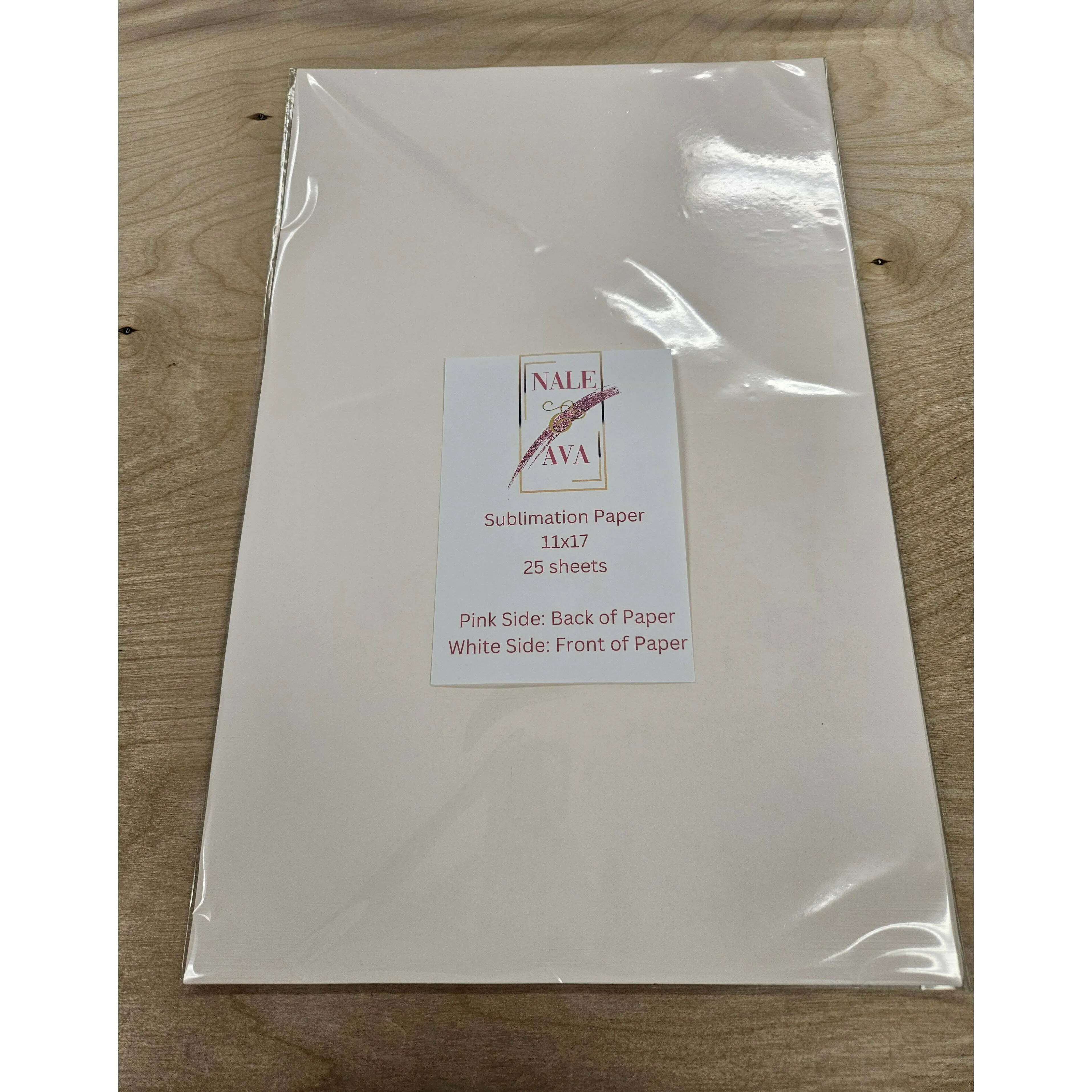 Nale & Ava Sublimation Paper 11x17 (25 Sheets)