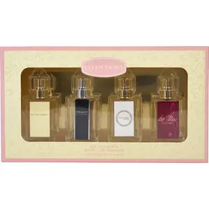 Ellen Tracy Variety Set-4 Piece Mini Variety With Ellen Tracy & Ellen Tracy Bronze & Tracy & Love Notes And All Are Eau De Parfum Spray 0.5 Oz For Women