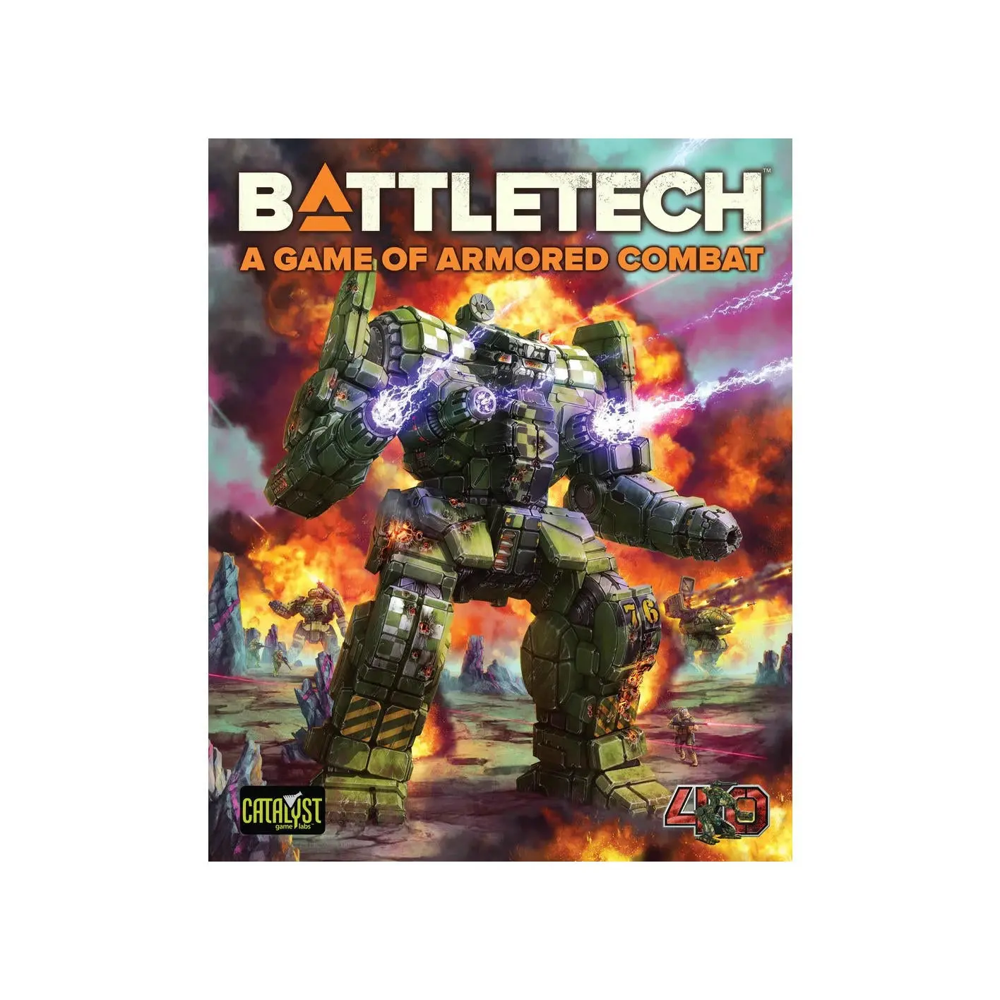 40th Anniversary Battletech Game of Armored Combat by Catalyst Games Lab