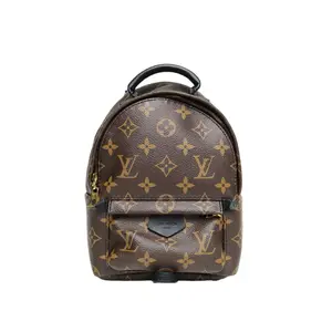 Pre-owned Louis Vuitton 【Alea】LOUIS VUITTON Palm Springs Mini Backpack