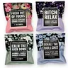 Shower Steamers Gift Set, Self Care Gift For Women, Fragrance 4 Pack Grapefruit Jasmine Lavender Scent Eucalyptus Mint