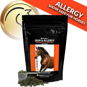 ProtEQtor Horse Daily Feed Pellets for Sensitive Skin Equines, Show Safe