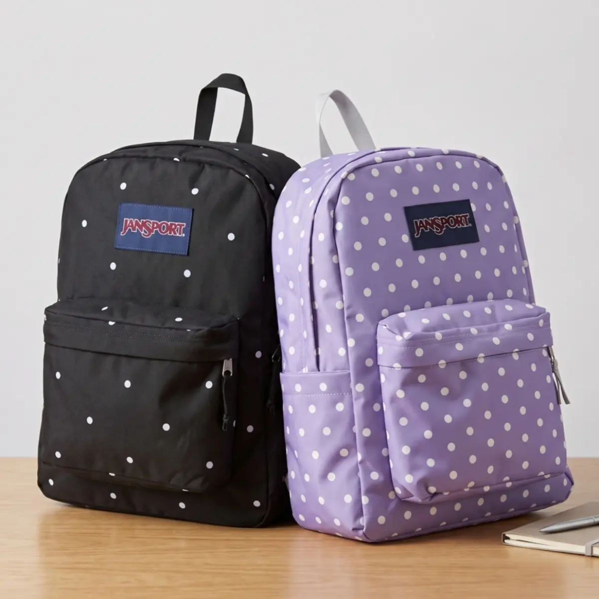 JanSport double-shoulder bag, large capacity school bag, boys' and girls' student backpack, high appearance quality backpack