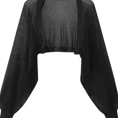 French Women Summer Ice Silk Knitted Cardigan Thin Sun Proof Jacket Casual Shawl Waistcoat Outerwear Blouse Outer Match Blouse, Women's Loose-Fit Long Sleeve Front Open Cardigan, Casual Plain Design, Spring & Fall Fashion,  Lightweight Sun Protection Top