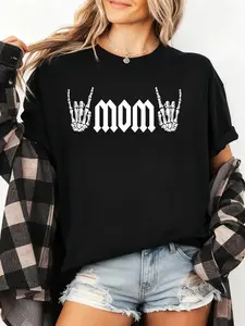Mama Graphic T-shirt | Motherhood Tour Shirt | Retro Rock Concert Mama Geometric Tee | Mother's Day Shirt | Motherhood Tee | Fun Mama Tee
