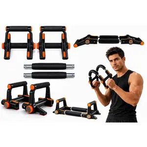 3-in-1 Adjustable Twist Arm Trainer, Multifunctional Push-up Bar, Home Chest & Arm Strength Training Equipment for Men gentle exercise equipment home fitness accessory chest workout equipment