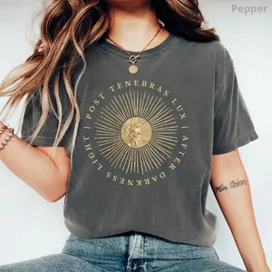 Reformation Comfort Colors Shirt, Reformed Theology Christian T-Shirt, Post Tenebras Lux Tee, Calvinist Apparel, Reformation Day Shirts