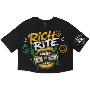 Rich Rite Jersey Cropped T-Shirt