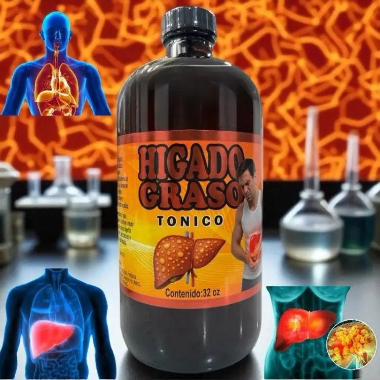 Higado Graso Extra Strong Fast-Acting 32oz Herbal Supplement Higado Graso Extra Strong Fast-Acting 32oz Herbal Supplement
