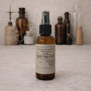 What the Funk Deodorizing Room & Linen Spray | Natural Odor Eliminator with Essential Oils