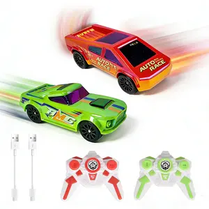 Rechargeable Remote Control Car with Cool Smoke Spray for Kids