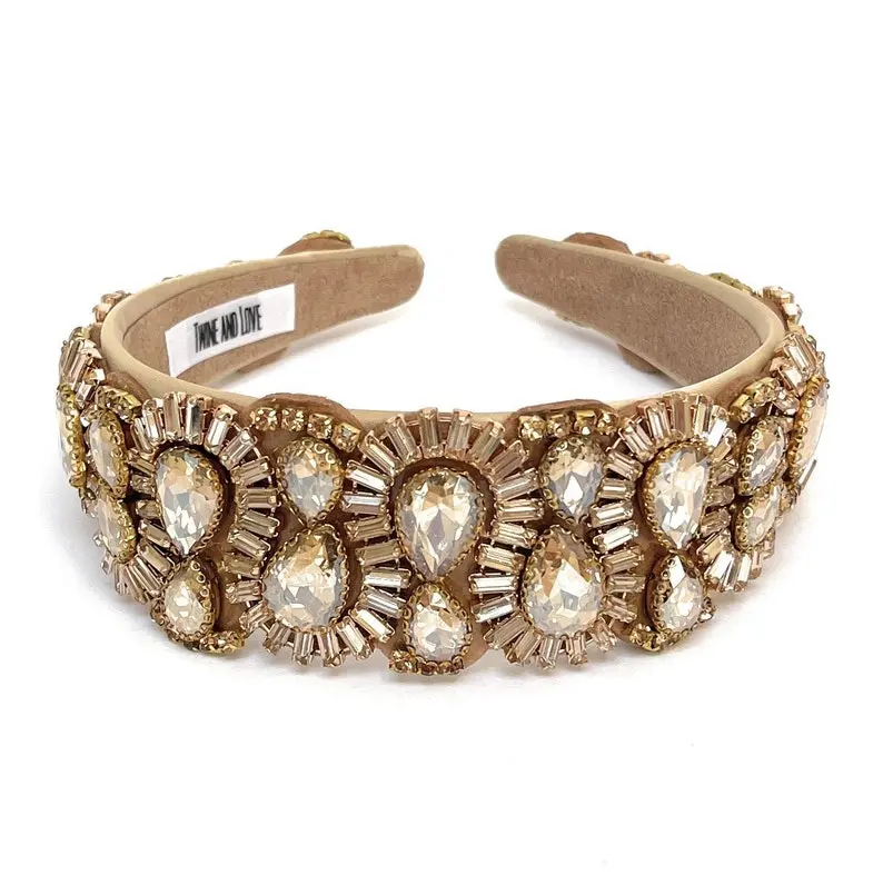 Jeweled headband, Rhinestone Headband Women, Bridal Headband, Embellished Headband, Gemstone Headband, Luxury Headband, Headbands for Women
